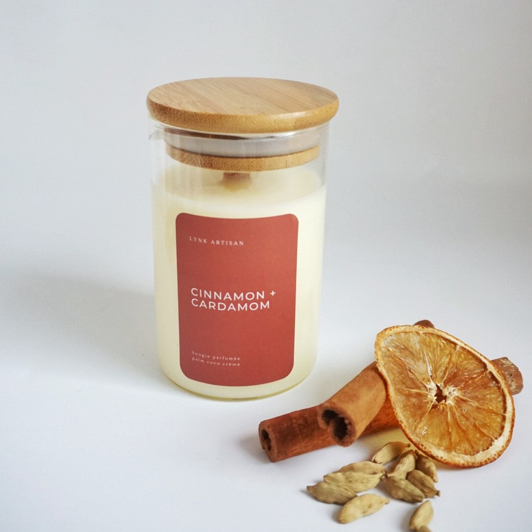 Cinnamon + Clementine Candle