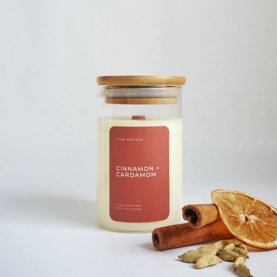 Cinnamon + Clementine Candle